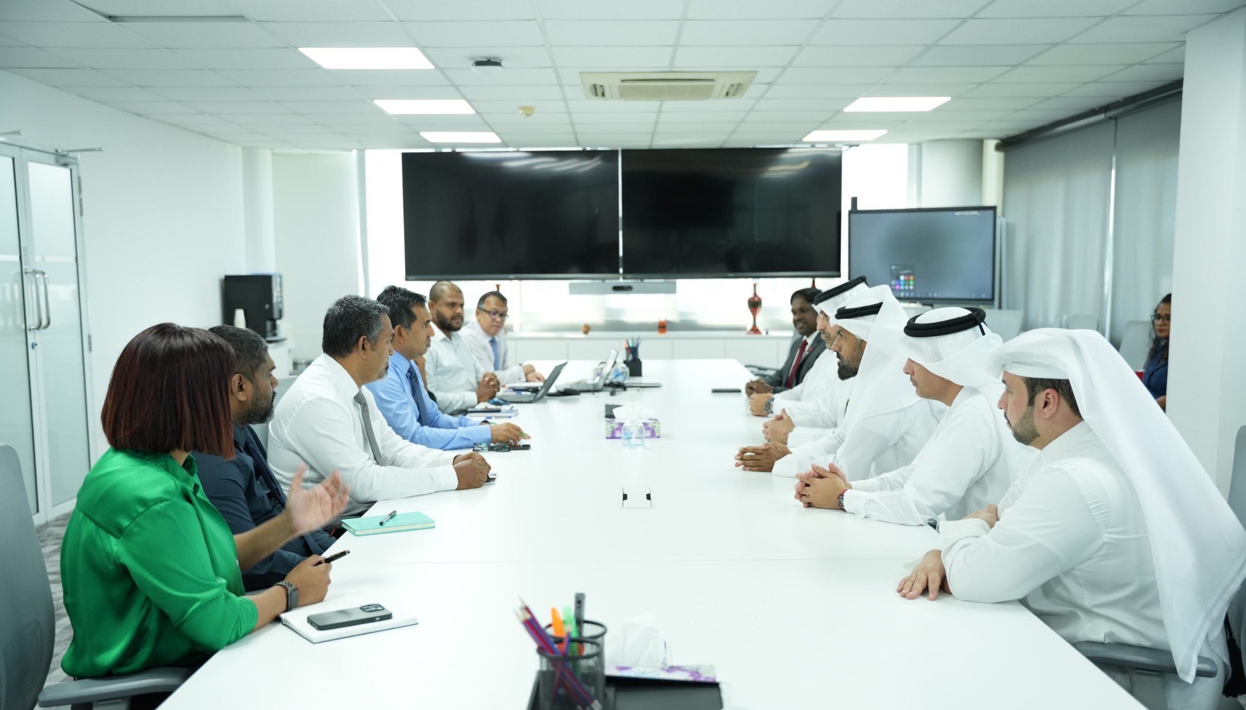 Deputy Group CEO Of The Ooredoo Qatar Group Paid A Courtesy Call On The ...